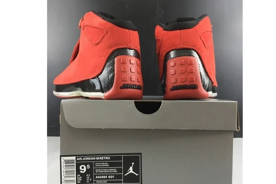 18“ JORDAN SUEDE” RED AIR AA2494-601 AA2494-601 0826